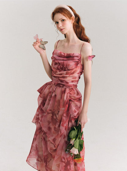 Flowers Holiday Annual Party Dress