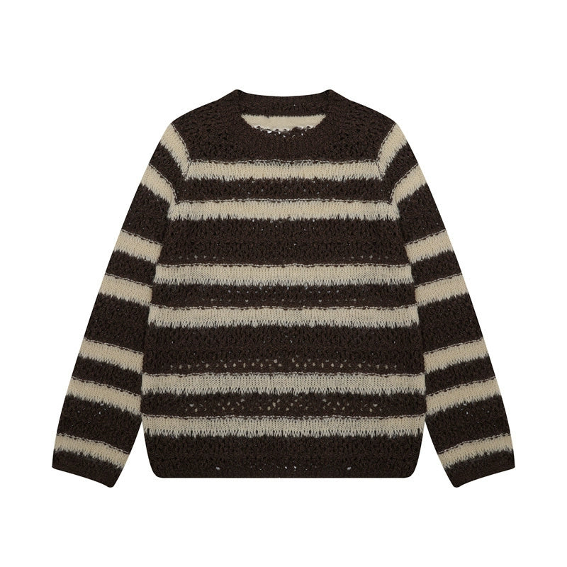 American Striped Knit Top