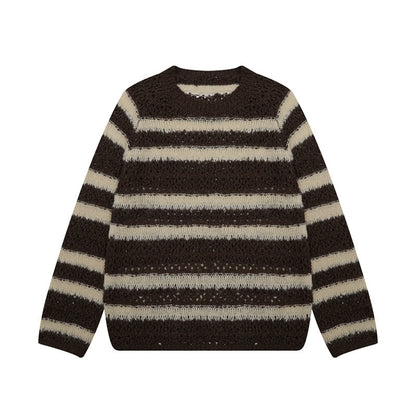 American Striped Knit Top