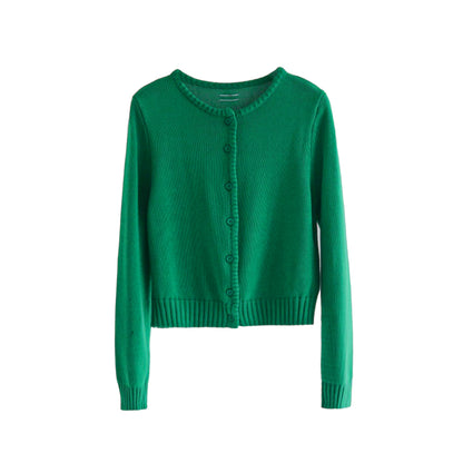 Woven Texture Knit Cardigan