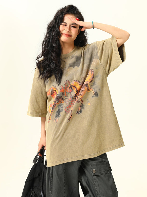 High Street Printed T-Shirt