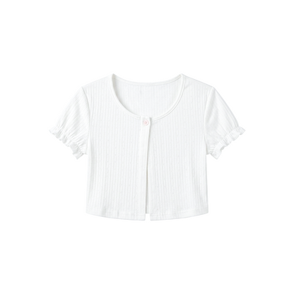 Ribbed Knit Cardigan Pants Set-Up