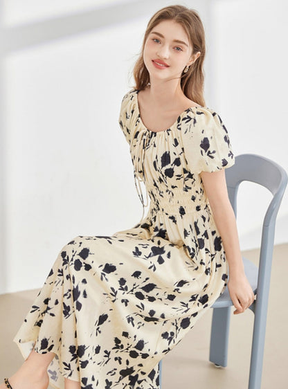 Tea Break Floral Dress