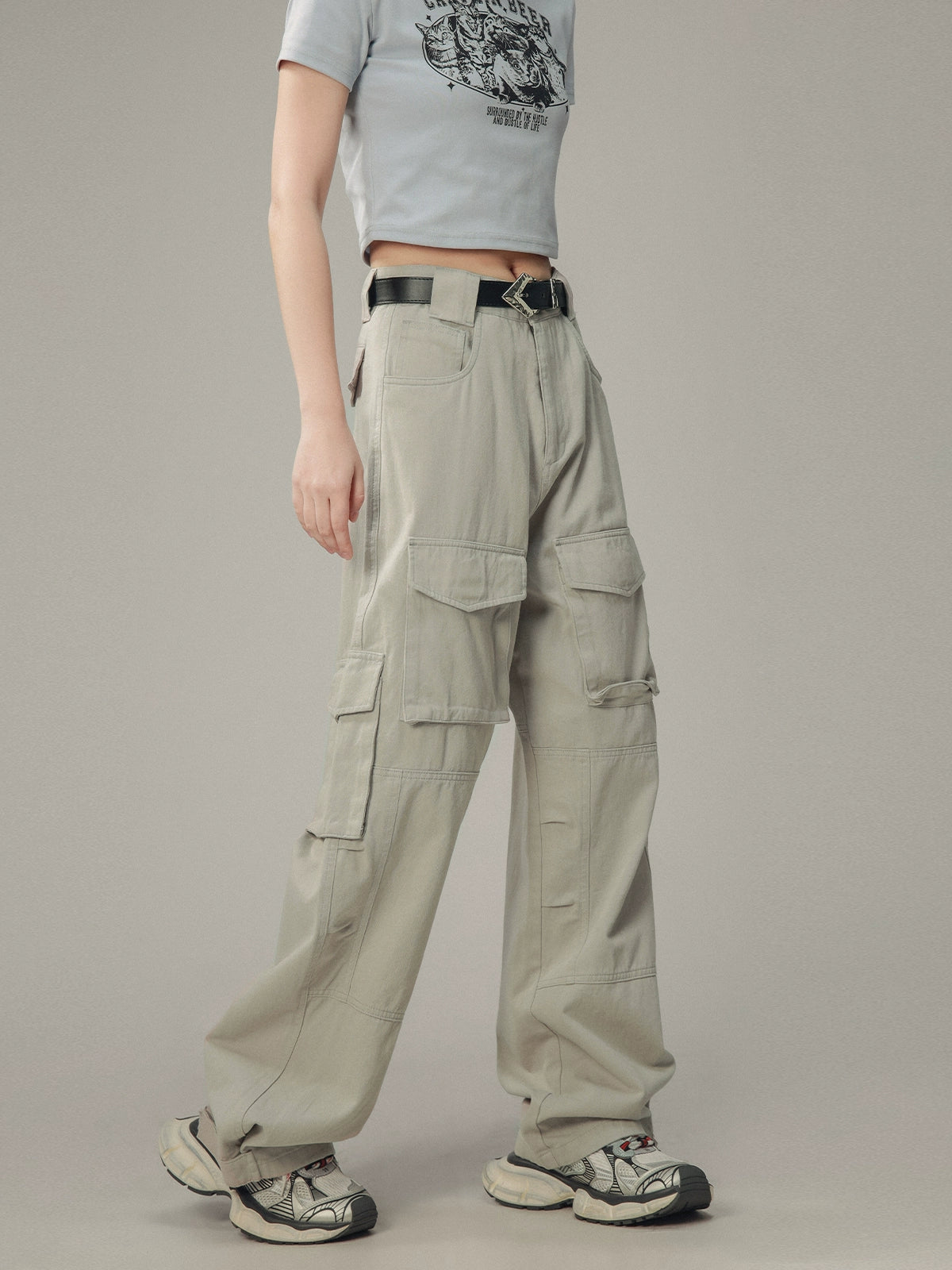 Retro Multi-Pocket Cargo Pants