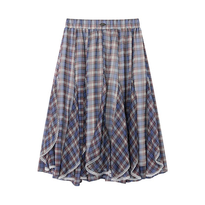 Night Dew Rose Chiffon Skirt