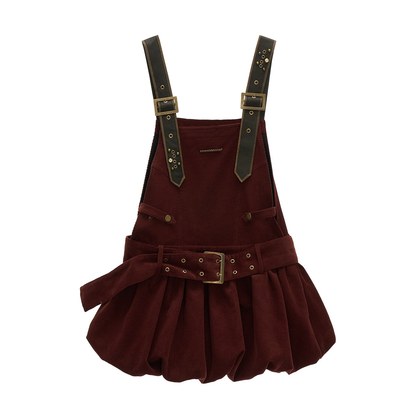 Sweet Corduroy Suspender Dress