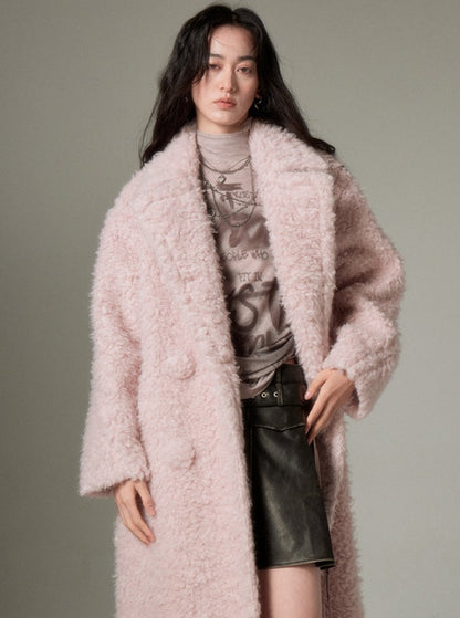 cherry blossom wool jacket