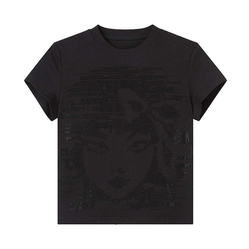 Diamond Abstract Face T-Shirt