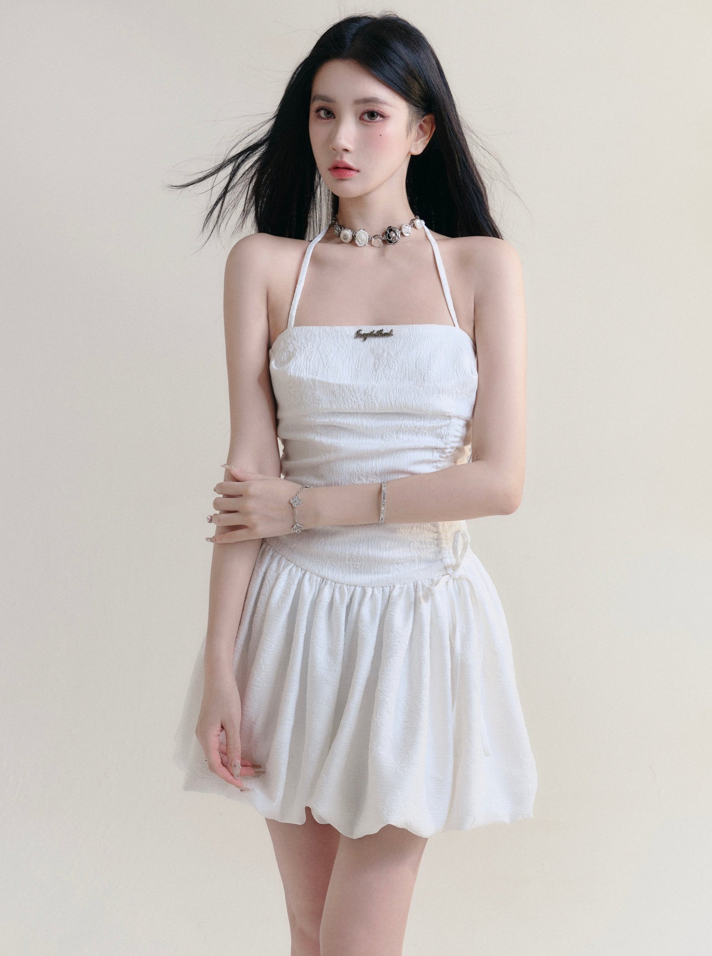 [Spot] fragile store - moonlight little dance pure desire wind halterneck suspender tutu sweet date dress