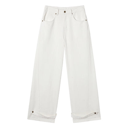 Versatile Winter Denim Pants