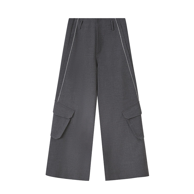 Silhouette Multi-Pocket Casual Pants