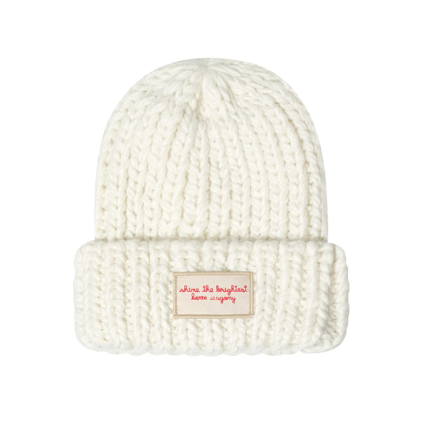 Asgony Versatile Chunky Knit Wool Hat