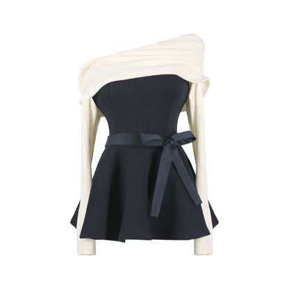 Off-Shoulder Two-Piece Set-Up