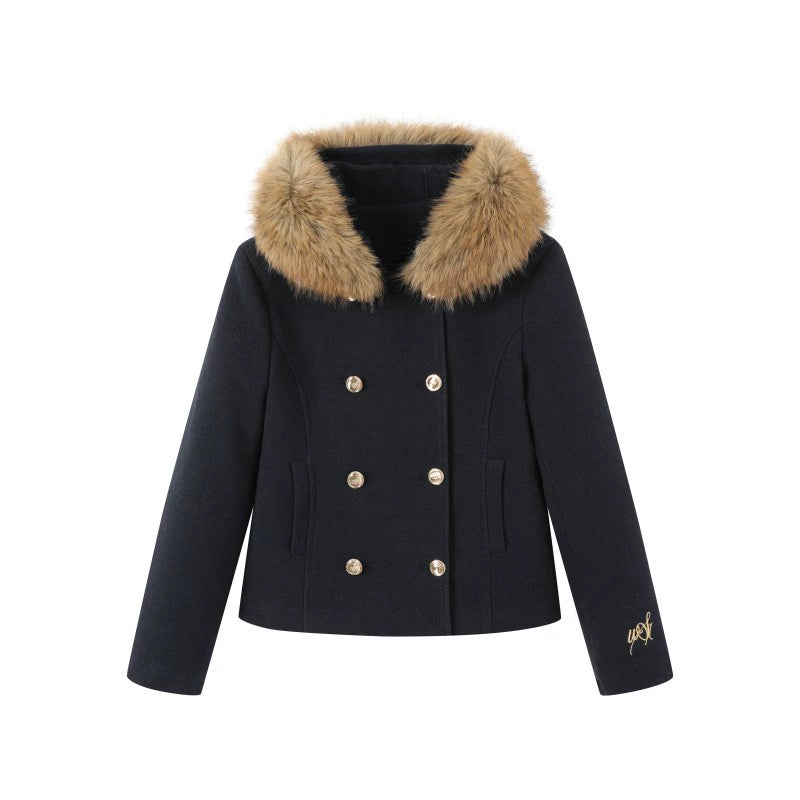 Warm Thickened Woolen Padded Jacket Set-Up
