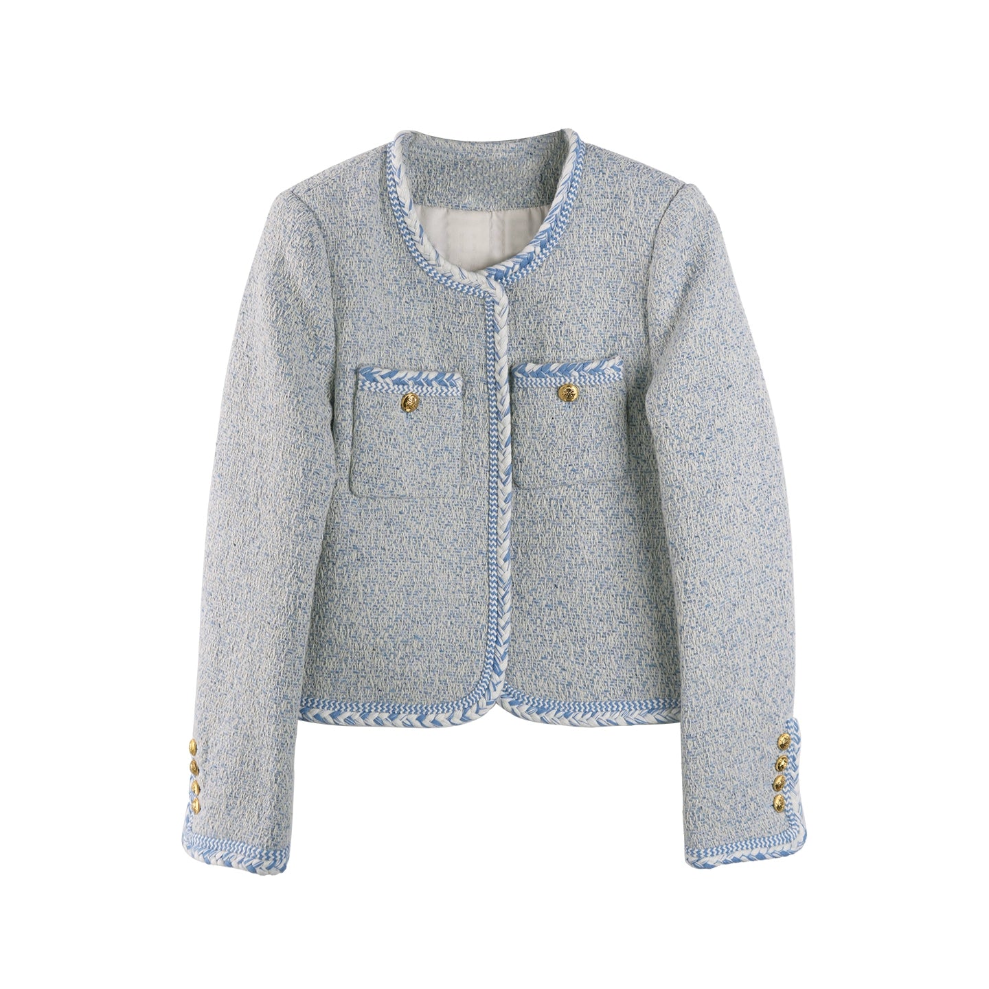 French Tweed Wool Jacket