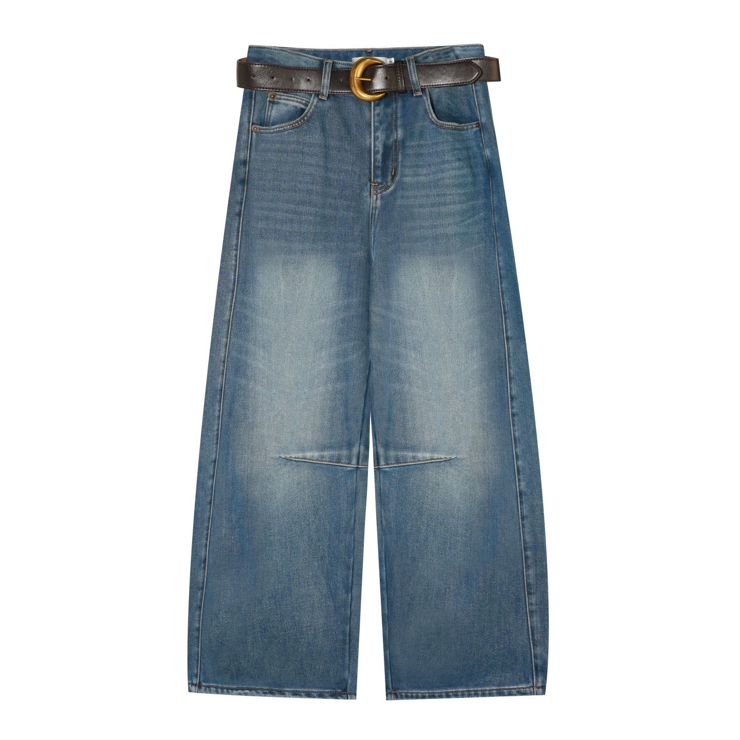 Blue Fleece-Lined Scimitar Pants