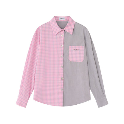 Casual Long Sleeve Check Shirt