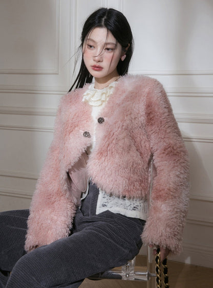 Smudge Fur Jacket