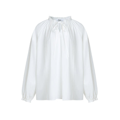 Girly Lace Patchwork Long Sleeve Top