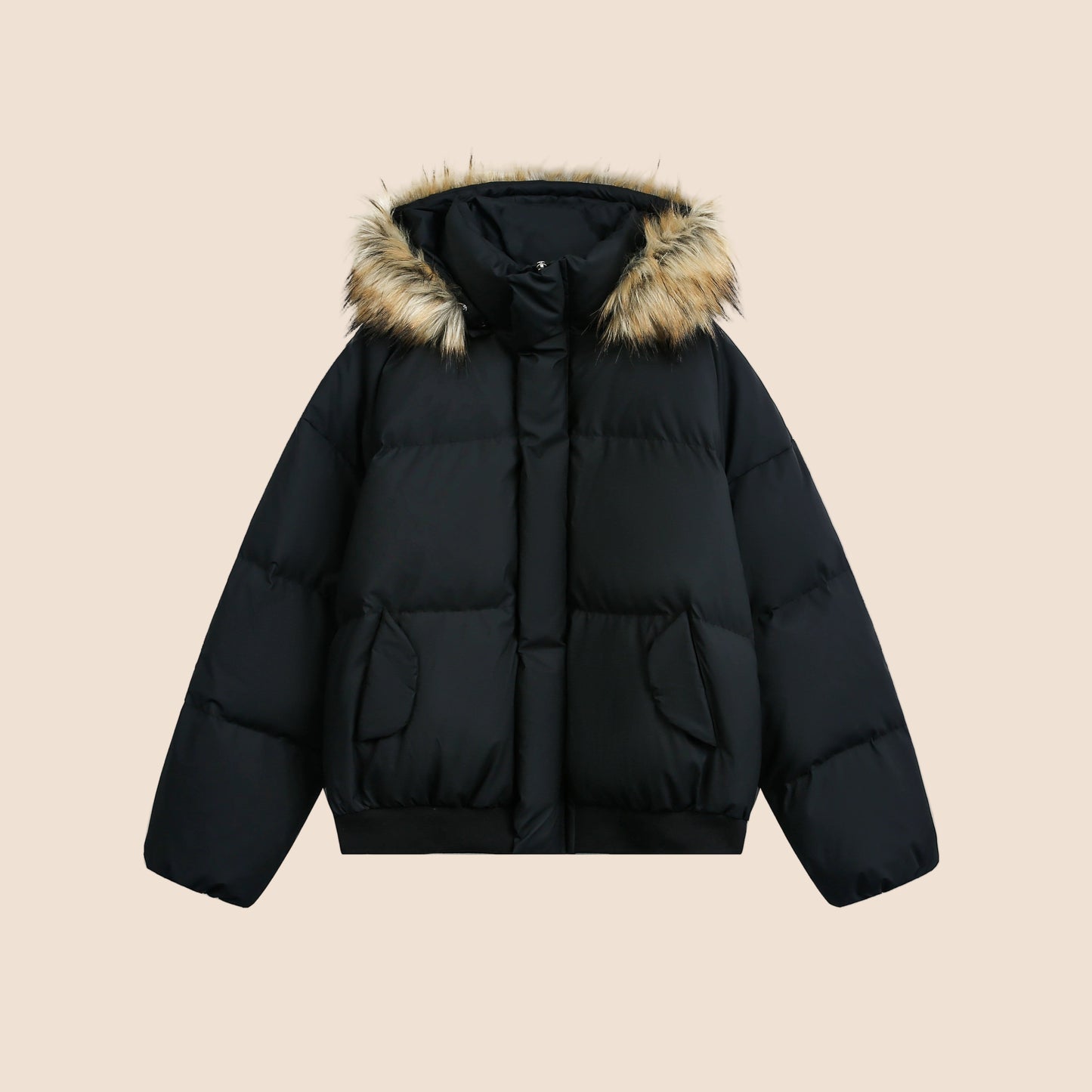 Retro Hooded Down Jacket
