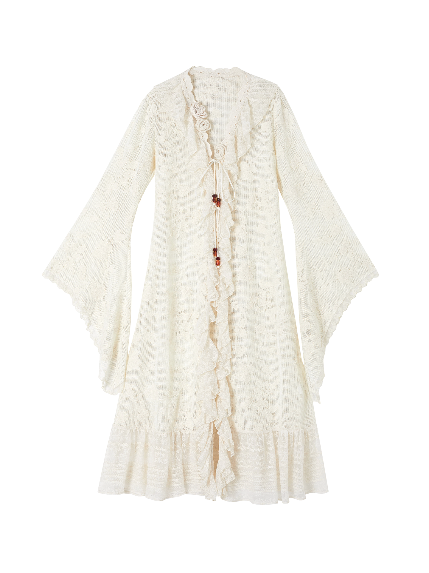 Crochet Lace Goddess Cardigan