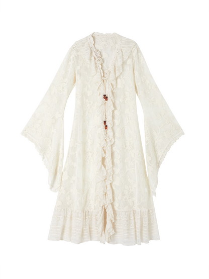 Crochet Lace Goddess Cardigan