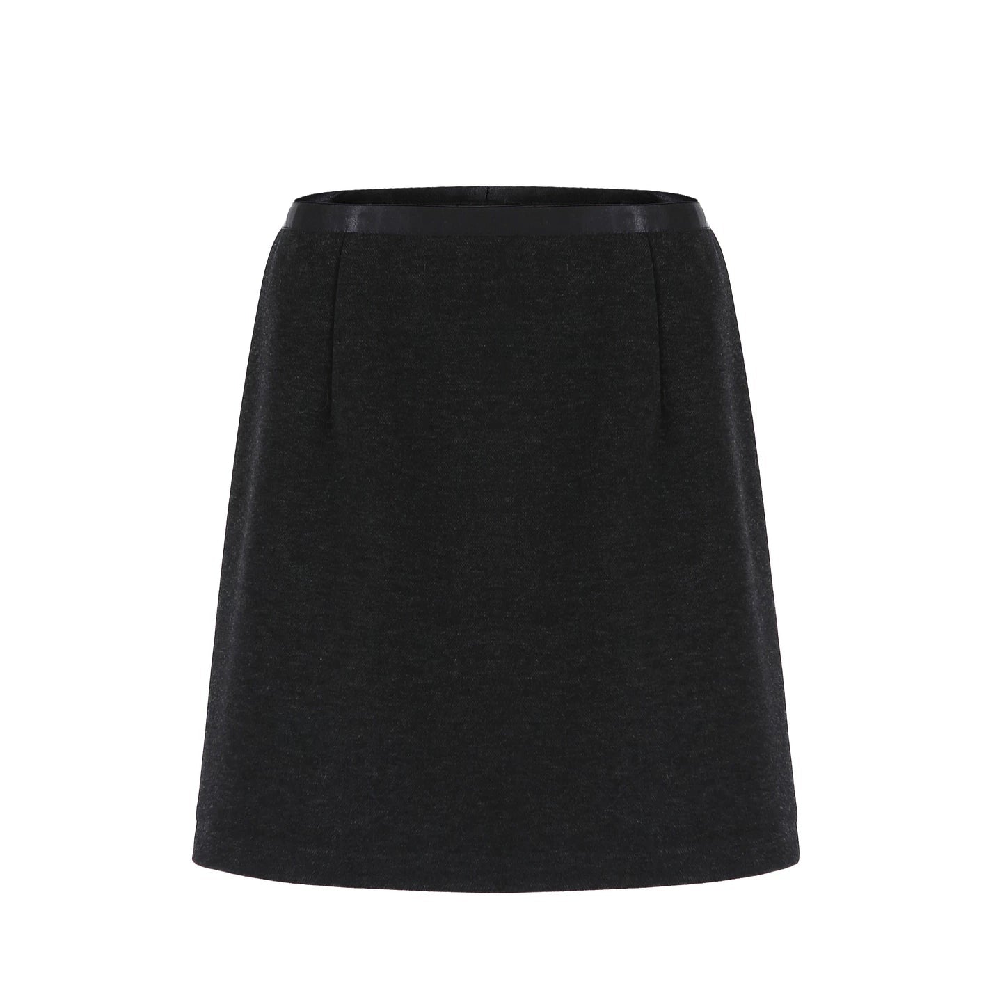Thickened Knit Patchwork Skirt