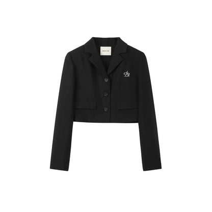 Short Blazer Workwear Jacket
