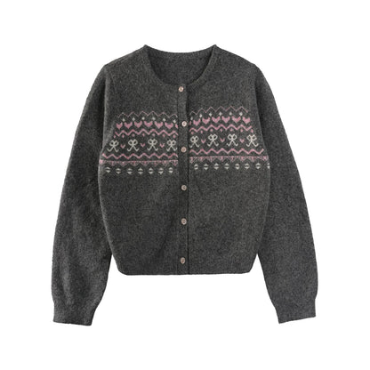 Nomad Jacquard Strickjacke