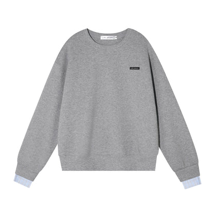 Plaid Patchwork Sweater Set-Up