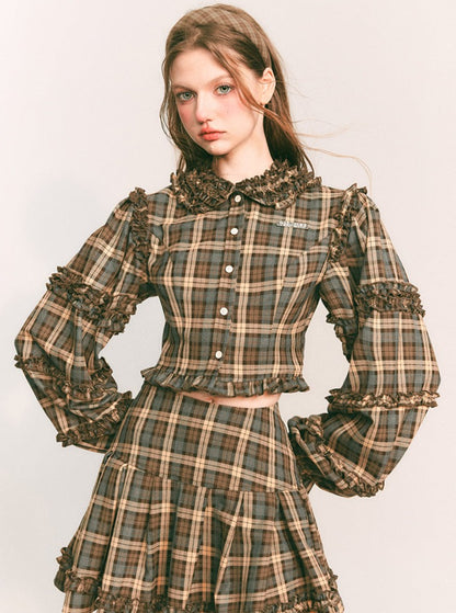 Vintage Plaid -Hemd