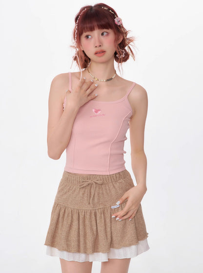 American Retro Outer Wear Suspender Top