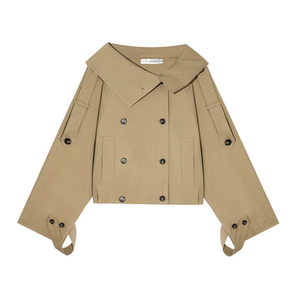 Flower Bud Cocoon Jacket Jeans Set-Up