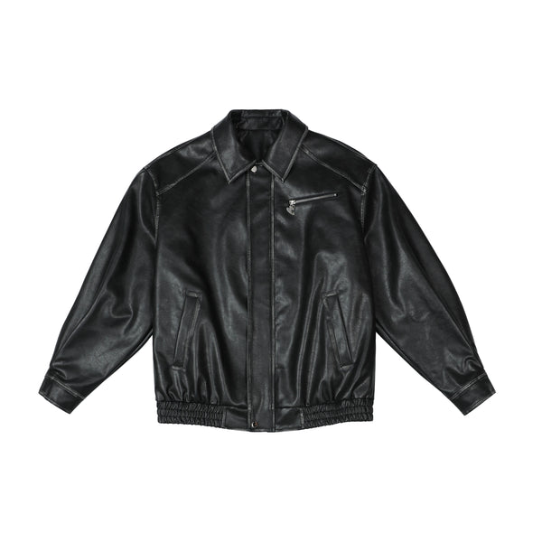 New American Leather Coat