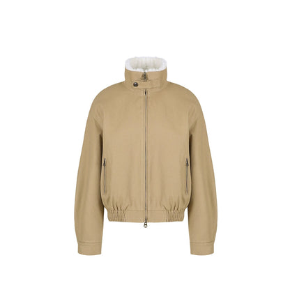 Eco-Friendly Faux Fur Cotton Jacket