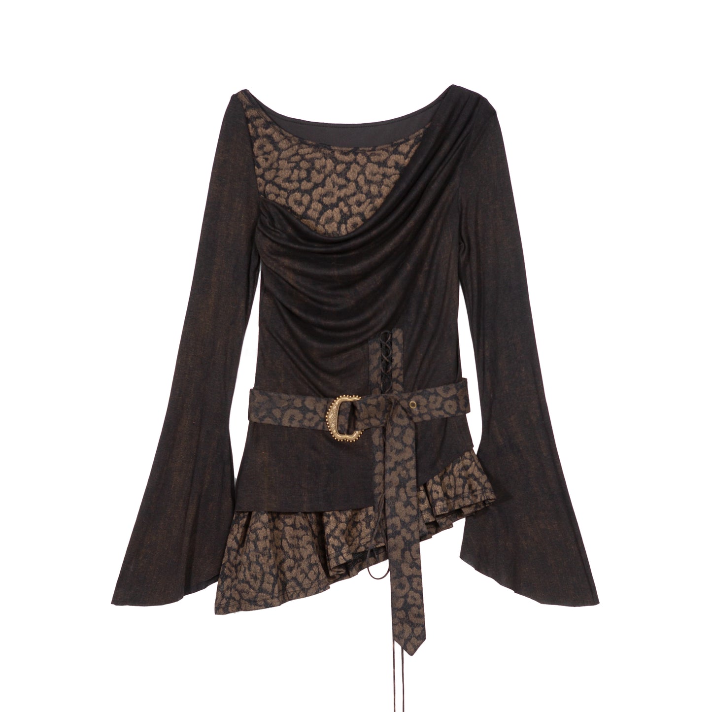 Vintage Patchwork Knitted Top