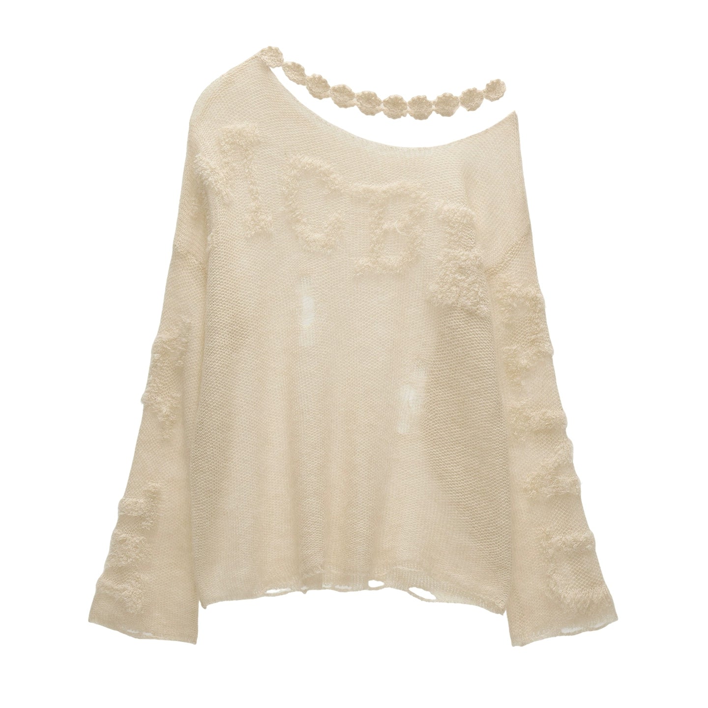 Autumn Wool Knit Smock Top