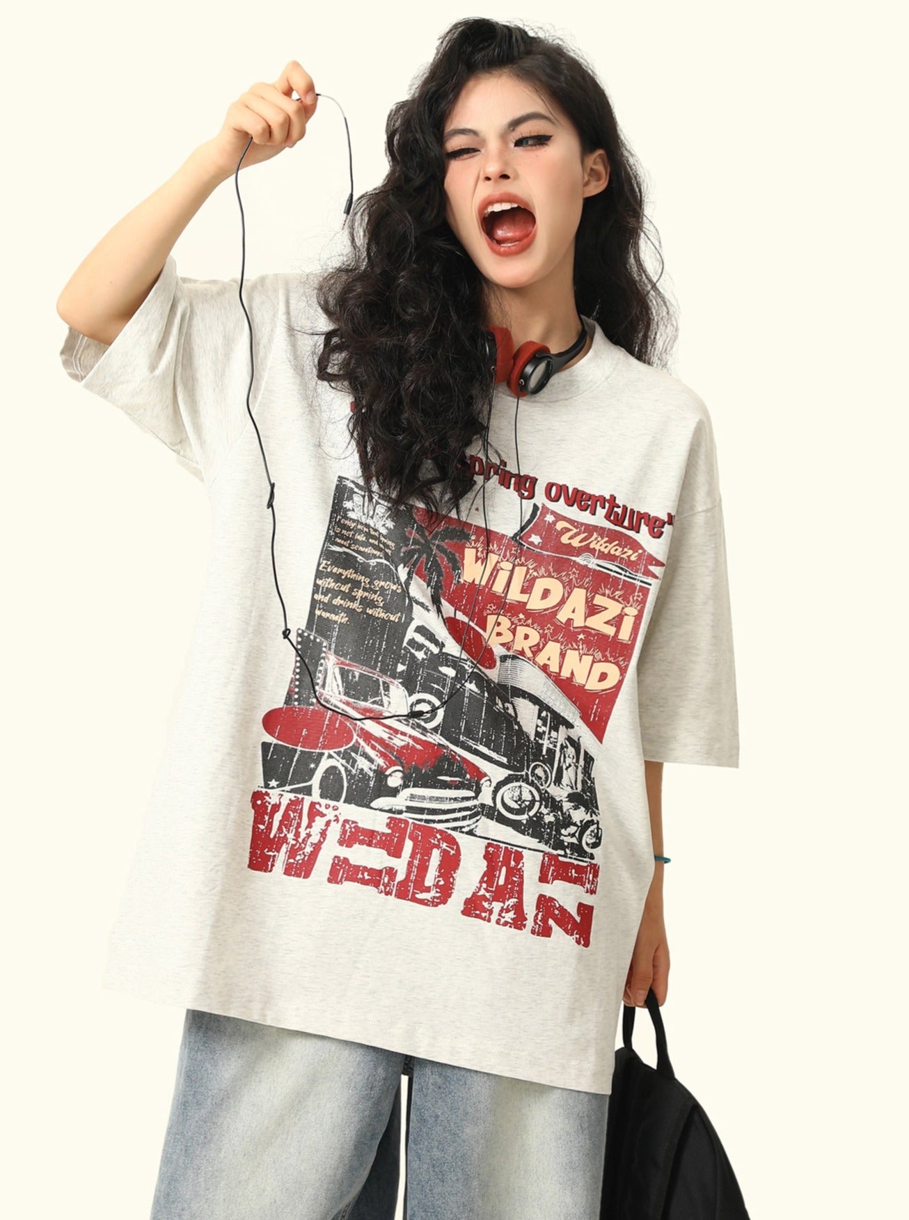 Niche Printed Trendy T-Shirt