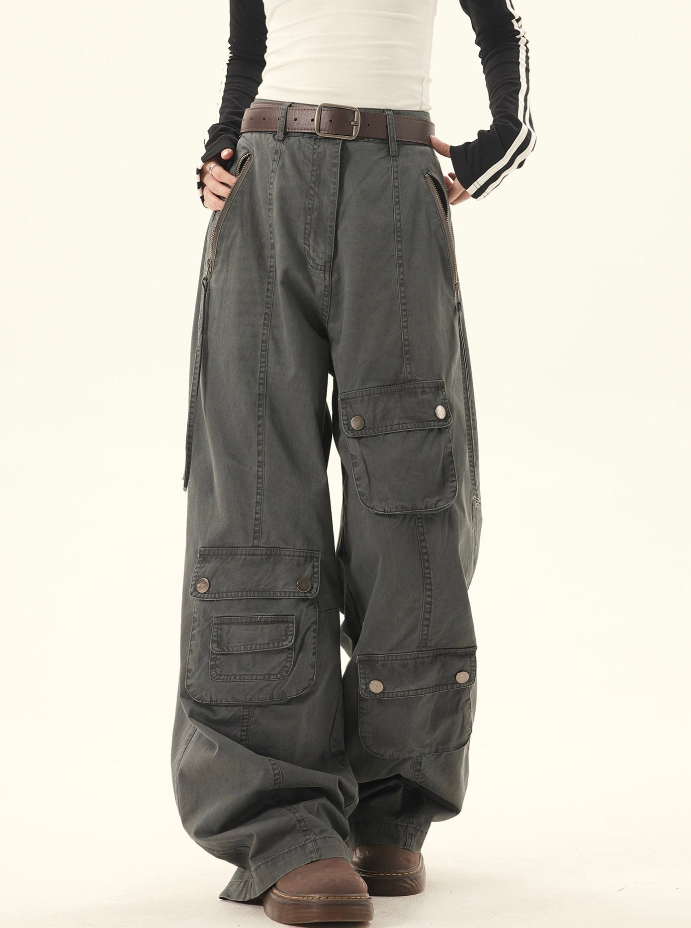 Multi-Pocket Cargo Pants