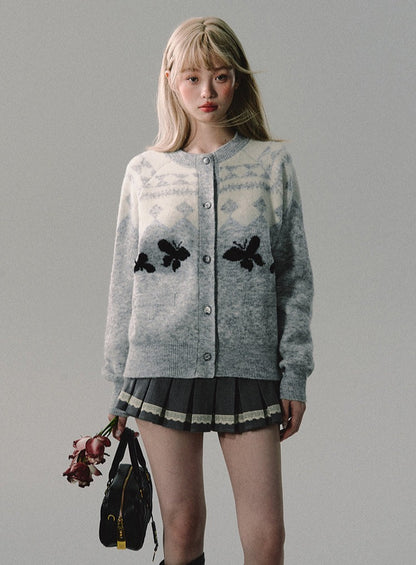 Wool crew neck sweater