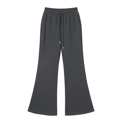 Flared High-Waisted Pants