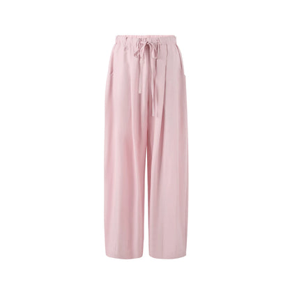 Airy Pleated Balloon Pants