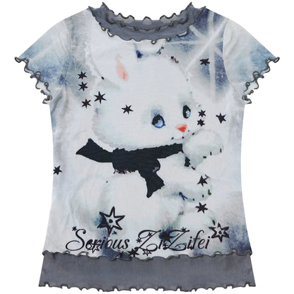 Rabbit Dream Mesh Top