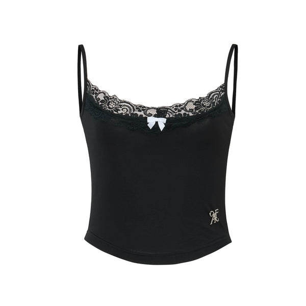 Lace Blouse French Retro Bud Sleeve Set