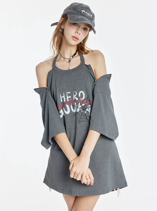 Off-The-Shoulder Cutout Sexy Top