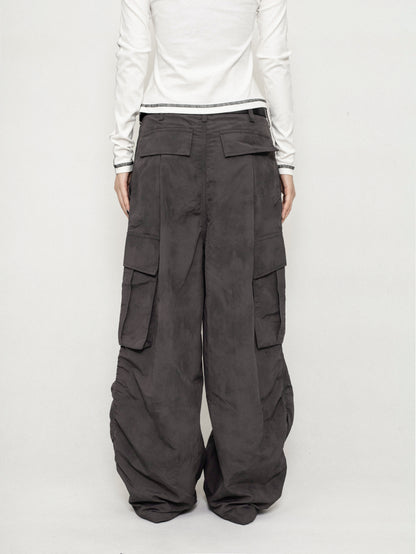 Retro Loose Casual Cargo Pants