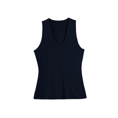 Versatile Wool Sleeveless Base Top
