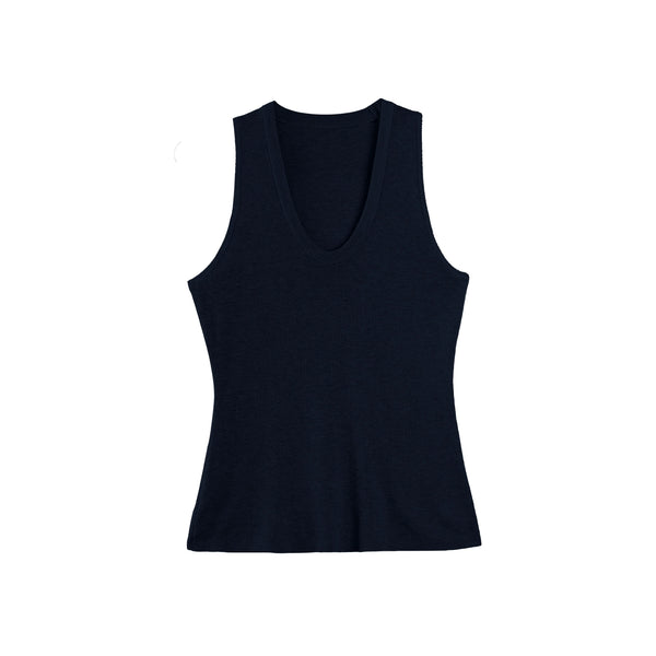 Versatile Wool Sleeveless Base Top