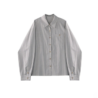 High-Quality French Striped Shirt