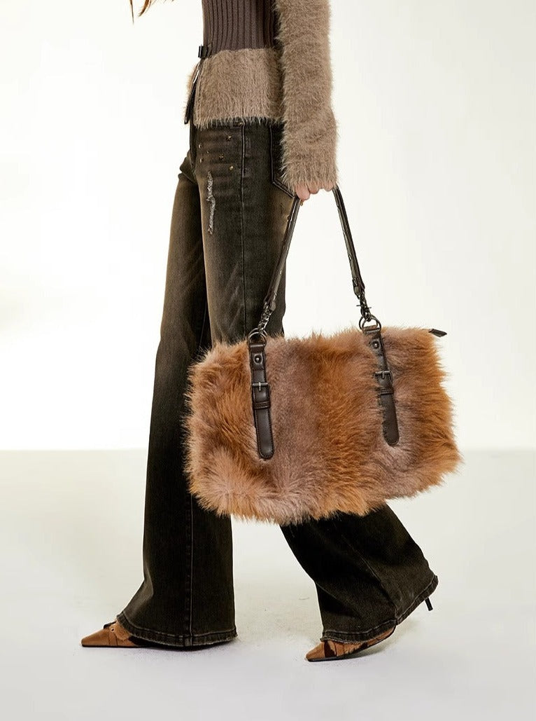 American Vintage Fur Plush Bag